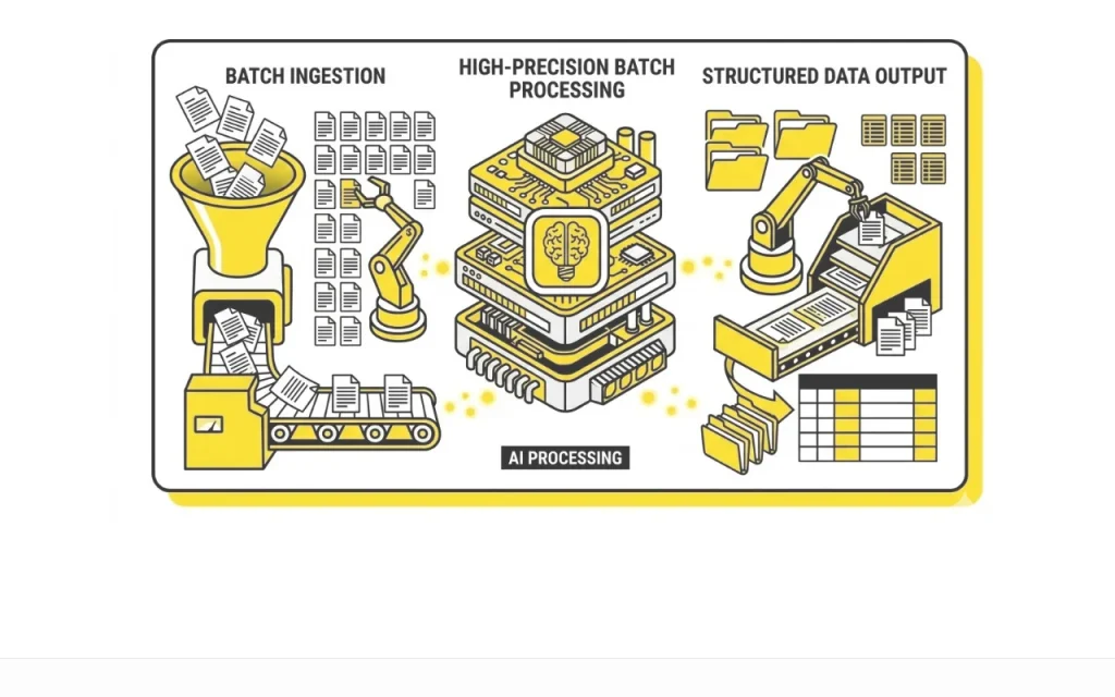 DocBatch.ai Startseite – Screenshot des KI-Tools produktivität & schreiben, Oct 2, 2026