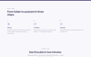 Docubix homepage — screenshot of the productivity & writing AI tool, 2026-10-01