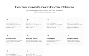 DokuBrain homepage — screenshot of the productivity & writing AI tool, 2026-10-02