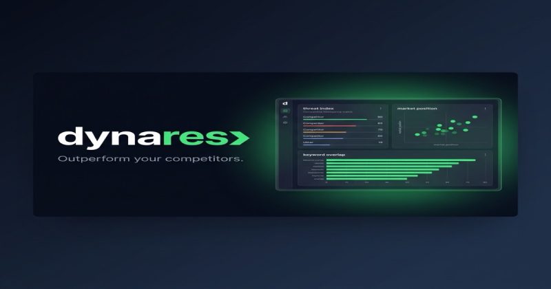 dynares Startseite, Screenshot, KI-Tool produktivität & schreiben