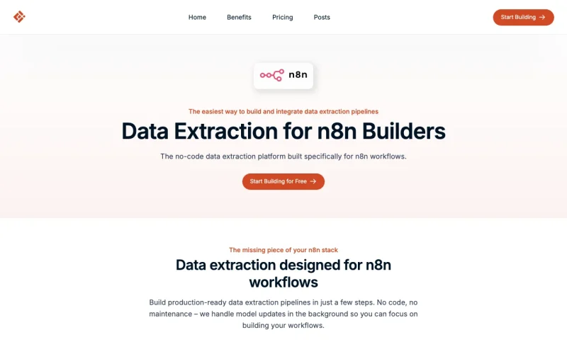 easybits Startseite, Screenshot, KI-Tool produktivität & schreiben