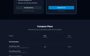 Evaligo pricing page with plans and prices — screenshot of the productivity & writing AI tool, 2026-10-02