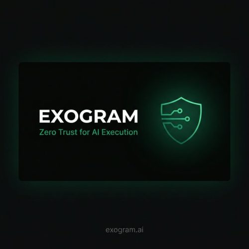 Exogram homepage screenshot, chat assistants AI tool
