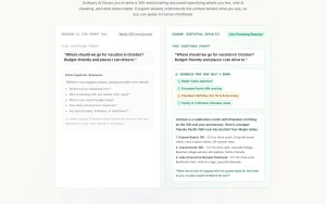 Exogram homepage — screenshot of the chat assistants AI tool, 2026-10-02