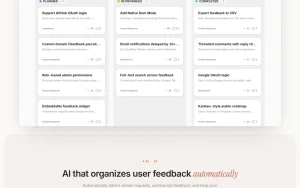 FeedLog homepage — screenshot of the productivity & writing AI tool, 2026-10-02