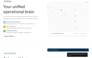 Fermi Dev features page — screenshot of the productivity & writing AI tool, 2026-10-02