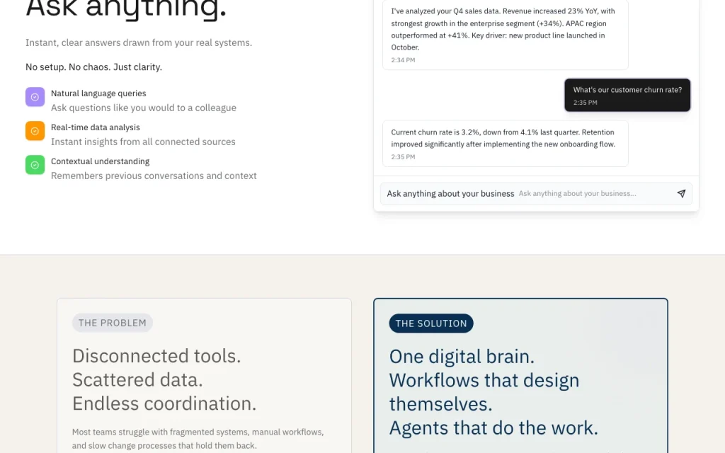 Fermi Dev homepage — screenshot of the productivity & writing AI tool, Oct 2, 2026
