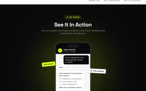 Flashbot homepage — screenshot of the productivity & writing AI tool, 2026-10-02