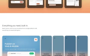 Floot homepage — screenshot of the coding AI tool, 2026-10-02