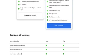 FlowSavvy pricing page with plans and prices — screenshot of the productivity & writing AI tool, 2026-10-01