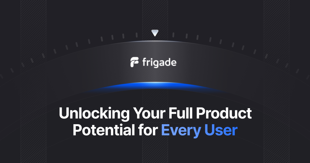 Frigade homepage screenshot, productivity & writing AI tool