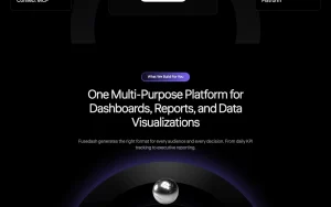 Fusedash homepage — screenshot of the productivity & writing AI tool, 2026-10-02