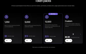 Fusedash pricing page with plans and prices — screenshot of the productivity & writing AI tool, 2026-10-02