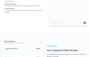 Fyno features page — screenshot of the productivity & writing AI tool, 2026-10-02