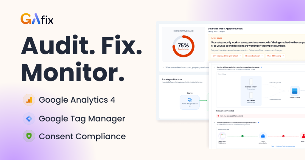 Capture d'écran de la page d'accueil de GAfix.ai, outil d'IA productivité et rédaction