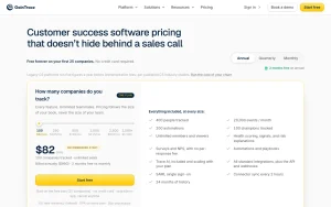 GainTrace pricing page with plans and prices — screenshot of the productivity & writing AI tool, 2026-10-02