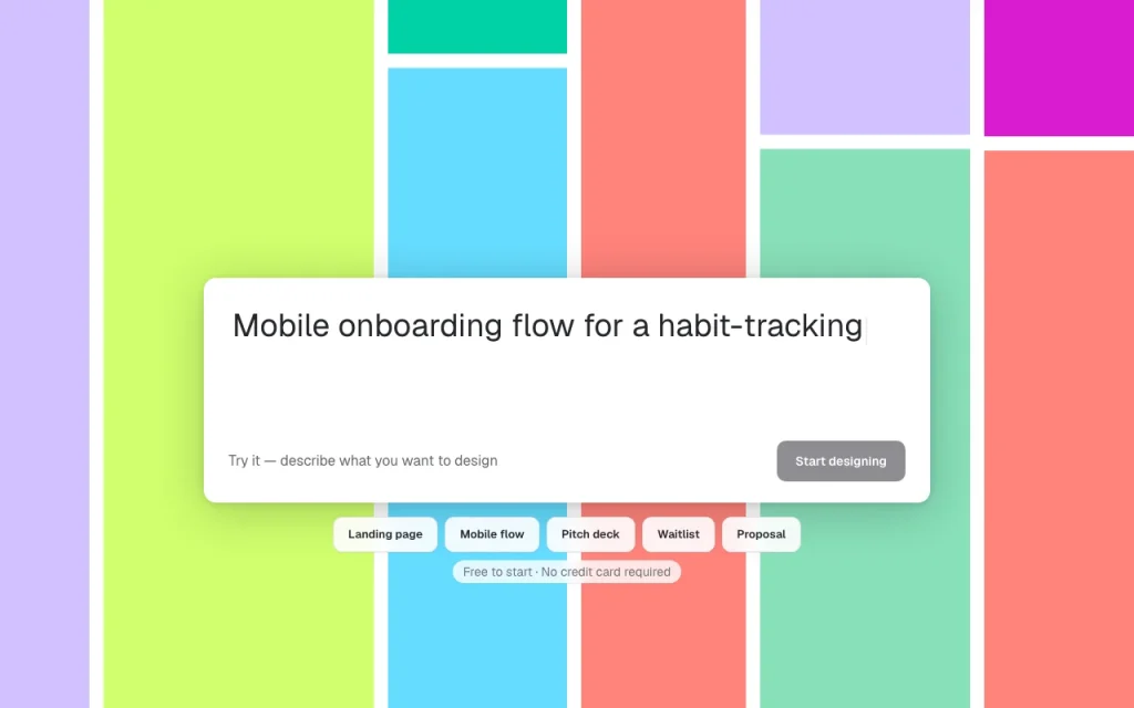 GlideDesign homepage — screenshot of the productivity & writing AI tool, Oct 1, 2026