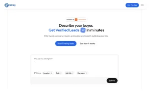 Glinky homepage — screenshot of the productivity & writing AI tool, 2026-10-02