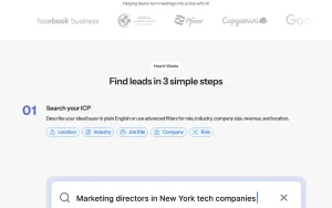 Glinky homepage — screenshot of the productivity & writing AI tool, 2026-10-02