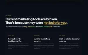 GoldMine AI homepage — screenshot of the productivity & writing AI tool, 2026-10-02