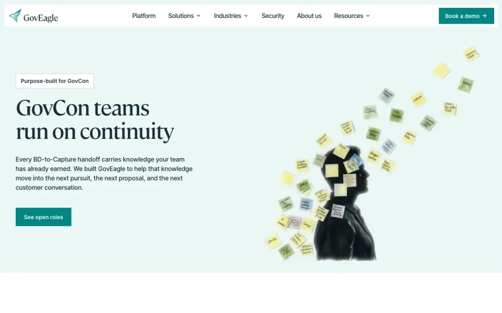GovEagle about page — screenshot of the productivity & writing AI tool, Oct 2, 2026