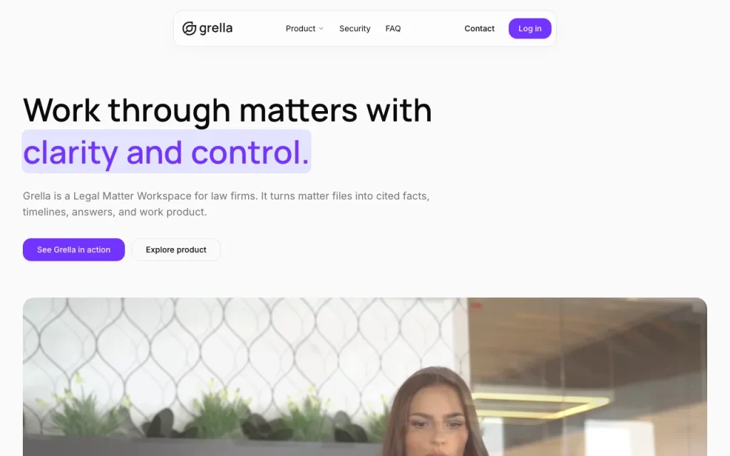 Grella Startseite – Screenshot des KI-Tools recherche & suche, Oct 2, 2026