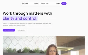 Grella homepage — screenshot of the research & search AI tool, 2026-10-02