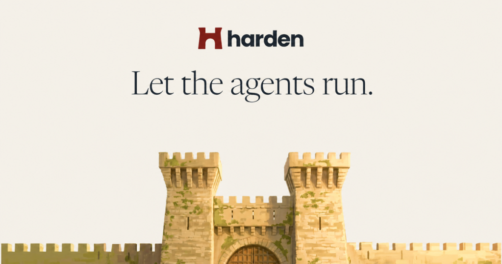 Harden AIF (Agentic Integrity Foundation) homepage screenshot, coding AI tool