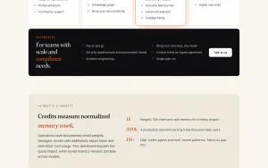 Hebbrix pricing page homepage screenshot, coding AI tool