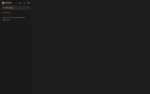 Hiddle homepage — screenshot of the video AI tool, 2026-10-02