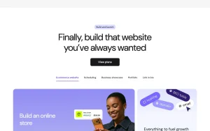Hostinger homepage — screenshot of the productivity & writing AI tool, 2026-10-02