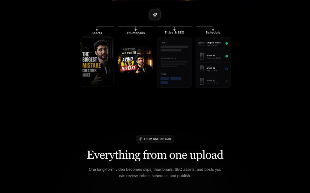 HypeNest homepage — screenshot of the video AI tool, Oct 2, 2026