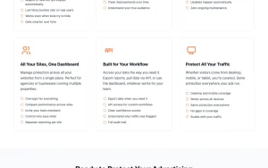 Hyperguard features page — screenshot of the productivity & writing AI tool, 2026-10-02