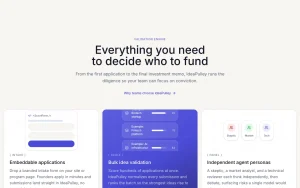 IdeaPulley (Scout) homepage — screenshot of the productivity & writing AI tool, 2026-10-02