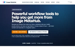 Image MetaHub pricing page with plans and prices — screenshot of the image generation AI tool, 2026-10-02