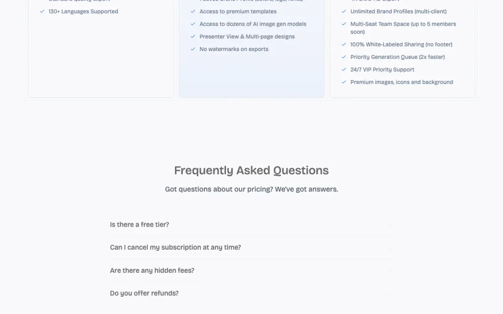Pekto (formerly InfoBlog) página de precios con planes y precios — captura de pantalla de la herramienta de IA productividad y escritura, Oct 2, 2026