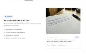 InkScan homepage page homepage screenshot, productivity & writing AI tool