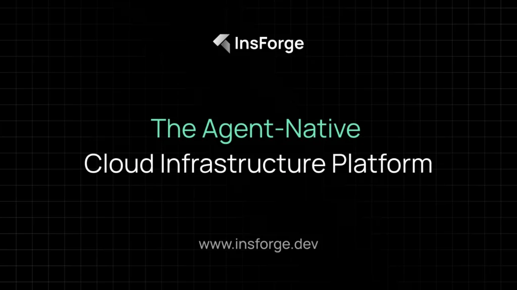 Captura de la página de inicio de InsForge, herramienta de IA programación
