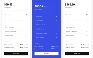 Insightful Pipe pricing page with plans and prices — screenshot of the research & search AI tool, 2026-10-02