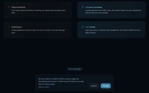 InteScene homepage — screenshot of the productivity & writing AI tool, 2026-10-01
