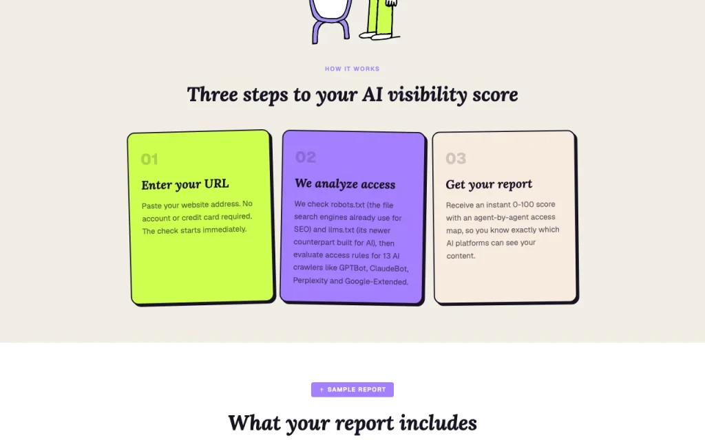 isvisible.ai página principal — captura de pantalla de la herramienta de IA investigación y búsqueda, Oct 2, 2026