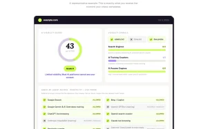 isvisible.ai homepage — screenshot of the research & search AI tool, 2026-10-02