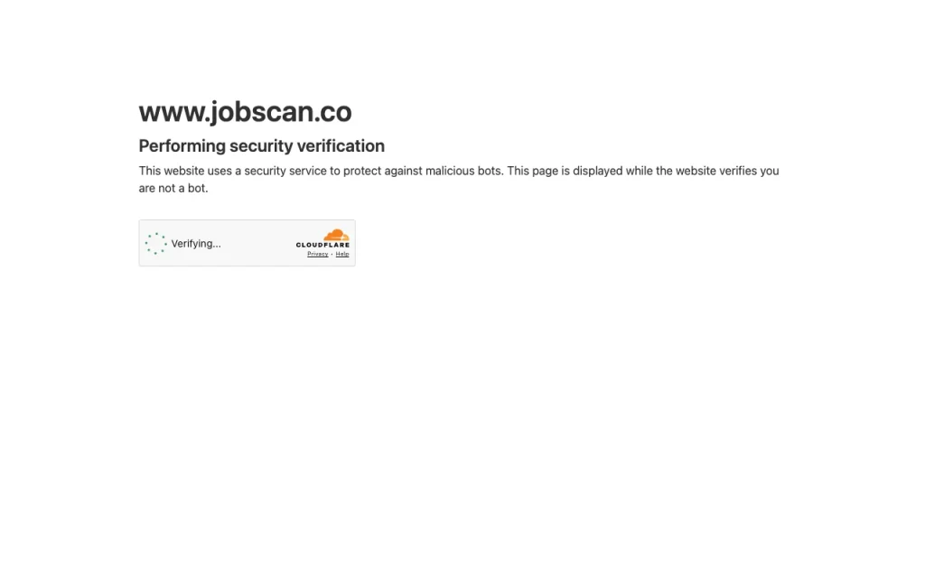 Jobscan Startseite – Screenshot des KI-Tools produktivität & schreiben, Oct 13, 2026