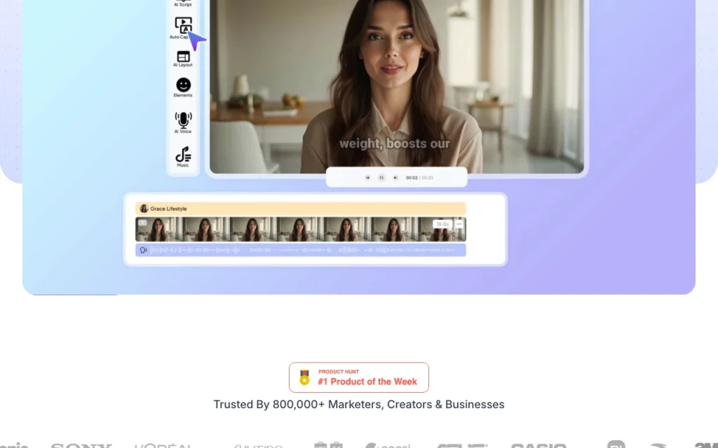 JoggAI homepage — screenshot of the video AI tool, Oct 2, 2026