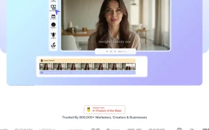 JoggAI homepage — screenshot of the video AI tool, 2026-10-02