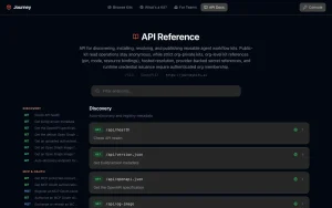 Journey (Journey Kits) documentation — screenshot of the coding AI tool, 2026-10-02