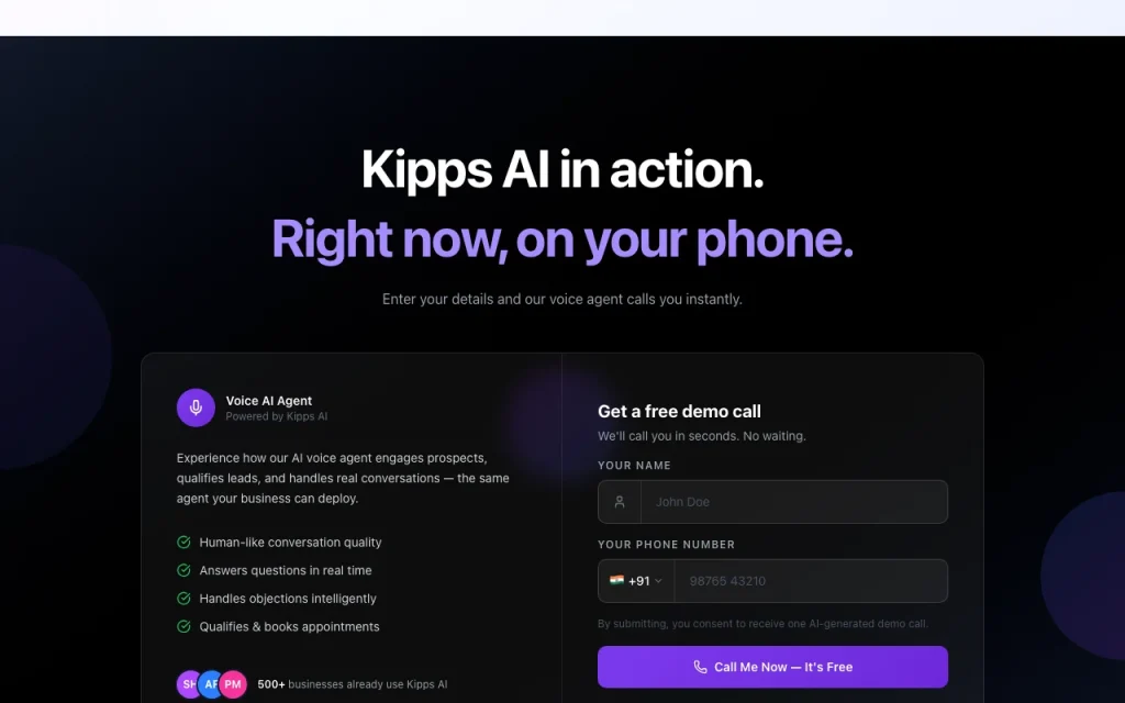 Kipps.AI homepage — screenshot of the productivity & writing AI tool, Oct 2, 2026
