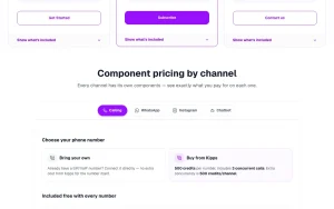 Kipps.AI pricing page with plans and prices — screenshot of the productivity & writing AI tool, 2026-10-02
