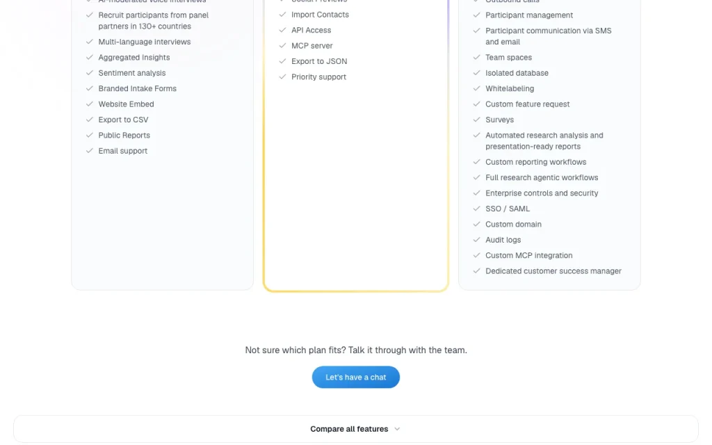 Koji pricing page with plans and prices — screenshot of the research & search AI tool, Oct 1, 2026