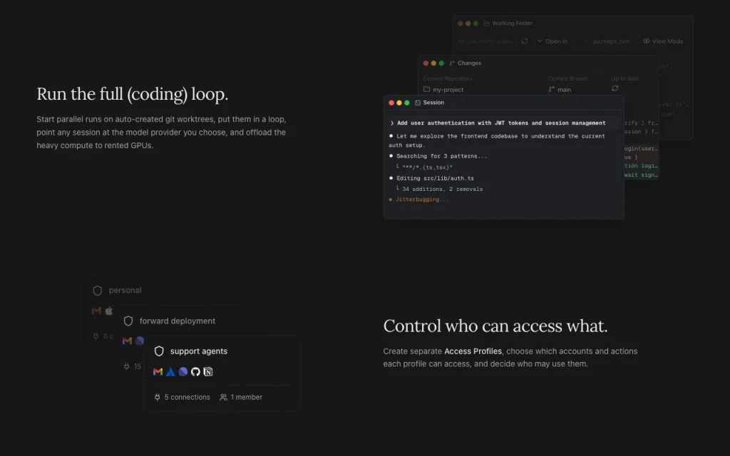 Lanes homepage — screenshot of the coding AI tool, Oct 1, 2026